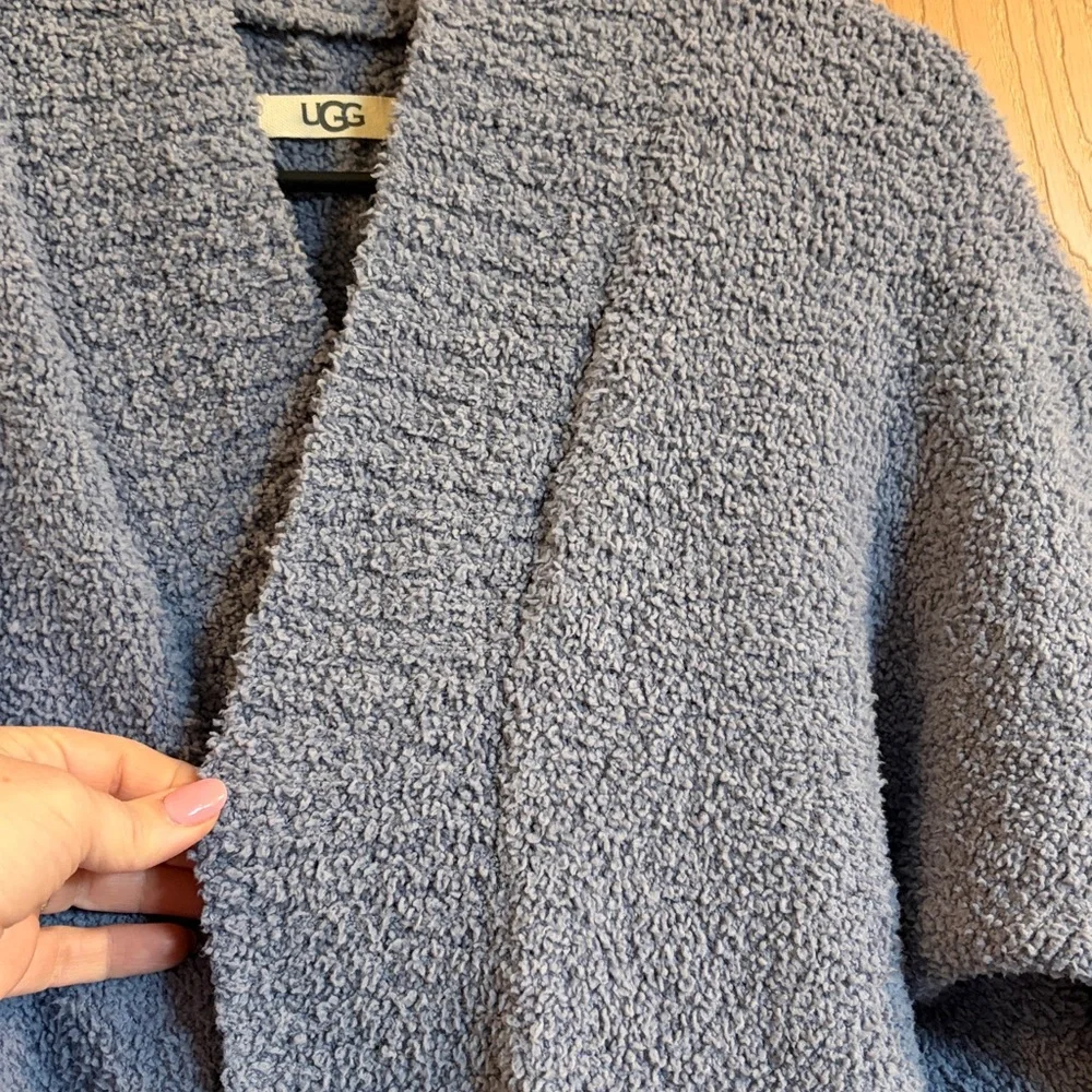 UGG Women’s Soft Fremont Cardigan‎ in Boucle Blue Medium